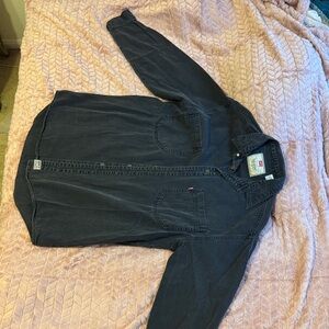 Levi's Dark Gray Button-Up Shirt